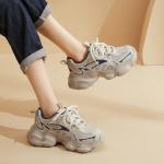 Кроссовки AGSDON Chunky Sneakers Women's Low-top, серый/синий - фото 13