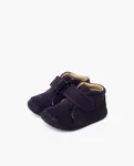 Детские замшевые ботинки босиком Pisamonas, тёмно-синий - фото 4