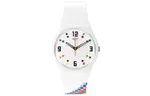 SWATCH Часы Unisex White Watch SO28W700, White Dial - фото