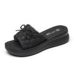 Шлепанцы женские Cigna, черный - фото