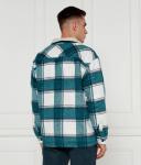 Куртка мужская Tommy Jeans в клетку, синий - фото 3