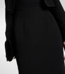 Юбка макси тубероза Maticevski, черный - фото 4