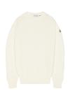 Crew Neck Свитер Moncler, Silk White - фото 5