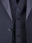 Классический костюм (тройка) Tagliatore, синий - фото 3