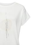 Футболка с принтом RUNDHALS LASCANA, белый - фото 2