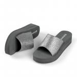 Шлепанцы женские Boree, серебряный - фото 8