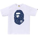 Футболка с принтом логотипа A BATHING APE, белый - фото