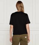 Футболка Guess Jeans Cropped Fit, черный - фото 3