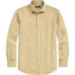 Рубашка Suede Front pocket Jacket Polo Ralph Lauren, бежевый - фото