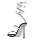 Сандалии Rene' Caovilla, серебро - фото 3