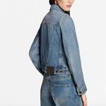 Джинсовая куртка LOUIS VUITTON, синий - фото 6