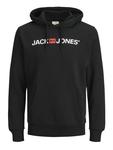 Толстовка с капюшоном Jack & Jones, черный - фото
