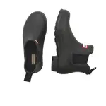 Сапоги резиновые Hunter с тканевой вставкой, черный - фото 3