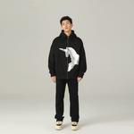 Свитшот Unisex Duamin, черный (с флисовой подкладкой) - фото 6