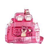 Elementary School Students' Portable Double Sided Drinking Straw Cup For Kindergarten And School Sports 620ml Disney, Mickey Mouse - фото 5