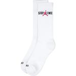 Jordan Crew Socks White Supreme, 2 Pack (Белый) - фото 2