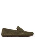 Мокасины Casual Hilfiger Suede Driver FM0FM04998 Tommy Hilfiger, зеленый - фото