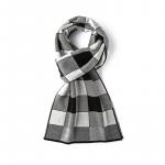 JAGUAR Вязаный шарф унисекс, Black Light Gray - фото 3