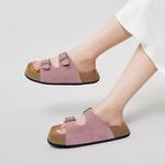 Шлепанцы женские Joy&Mario, коричневый - фото 34