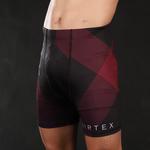 Шорты Fairtex Vale Tudo shorts for Men - CP8, черный/фиолетовый - фото 2