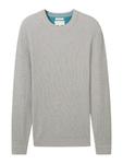 Свитер TOM TAILOR, mottled grey - фото