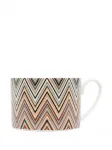 Набор из шести чашек с принтом зигзаг Missoni Home, белый - фото 2