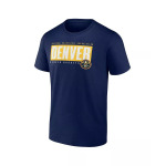 Мужская темно-синяя футболка Box Out Denver Nuggets Fanatics, синий - фото 3