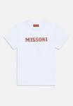 Футболка с принтом Missoni, белый - фото