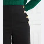 Брюки классического кроя цвета какао Marella, черный - фото 4