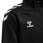Толстовка Hummel Core XK Poly Half Zip, черный - фото 4