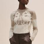 Свитер женский Hermes кашемировый, бежевый - фото 2