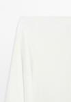 Юбка Massimo Dutti ASYMMETRIC MIDI, White - фото 9