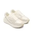 Кожаные кроссовки Gem 07 Pinko, бежевый - фото 3