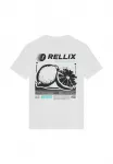 Футболка с принтом оверсайз Rellix, White - фото 2