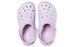 Сабо Crocs Baya Lined Clogs 'Lavender' - фото 4