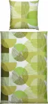 Постельное белье зеленое 1x 155x200 см + 1x 80x80 см Erwin Müller - фото