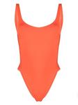 Купальник с ремешками TWINSET, оранжевый - фото