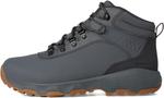 Columbia Mens Newton Wander Leather, Grill/Shark - фото 4