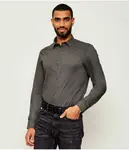 Рубашка Slim fit Armani Exchange, синий - фото 3
