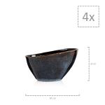 Столовый набор Sänger, 37,5x33,5x40 см, темно-синий - фото 4