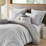 Набор двусторонних пододеяльников Swift Home из предварительно выстиранной микрофибры, синий - фото 2