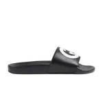 Сандалии Gucci Gucci Slide Kids 'Interlocking G - Black White', черный - фото