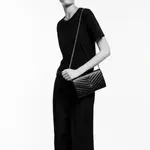 SAINT LAURENT Кожаный кошелек через плечо - фото 8