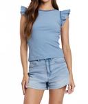 Юки топ в светло-голубом Another Love - фото