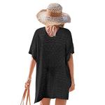 Женское мини-платье-парео Cupshe, Black - фото 2