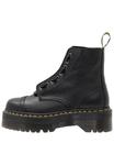 Ботильоны на платформе Dr. Martens на шнуровке, черный - фото 2