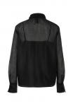 Блуза Marc Cain Button-down blouse, Black - фото 8