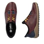 Классические балетки Rieker L7562, бордовый - фото 9