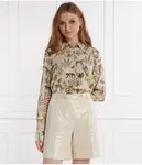 Льняная рубашка Oversize fit Riani, бежевый - фото 3