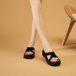 DAPHNE Слипоны Slide для женщин Apricot Khaki - фото 11